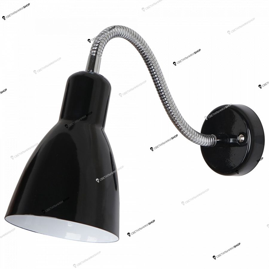 Бра Arte Lamp A5048AP-1BK ASPARCAMUS