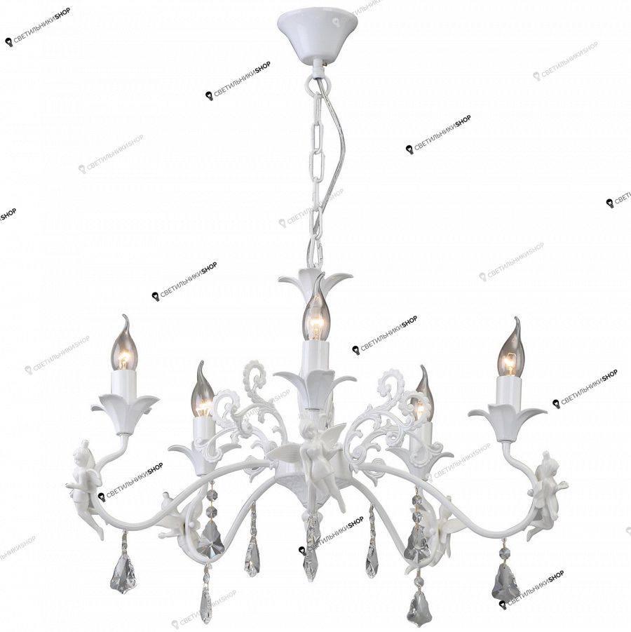 Люстра Arte Lamp A5349LM-5WH ANGELINA