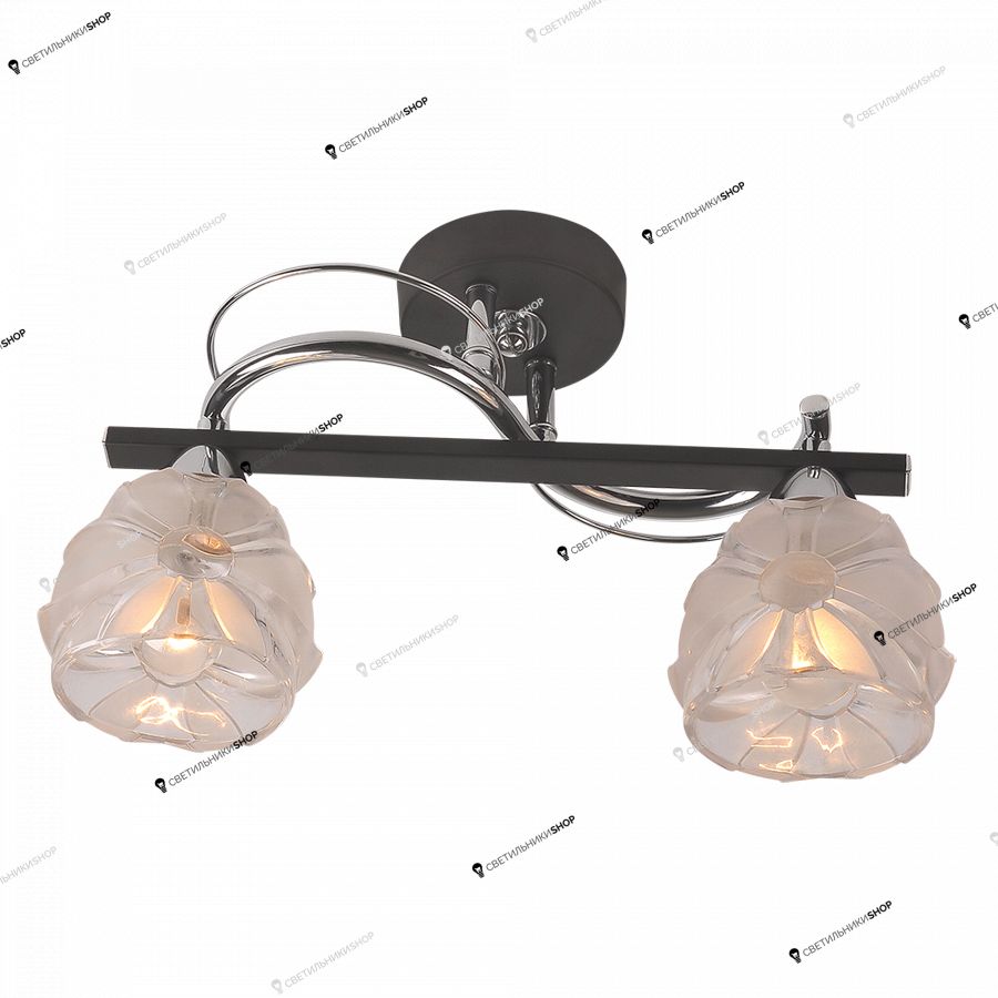 Светильник IDLamp 218/2PF-Blackchrome