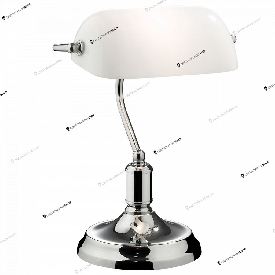 Настольная лампа Ideal Lux LAWYER TL1 CROMO LAWYER