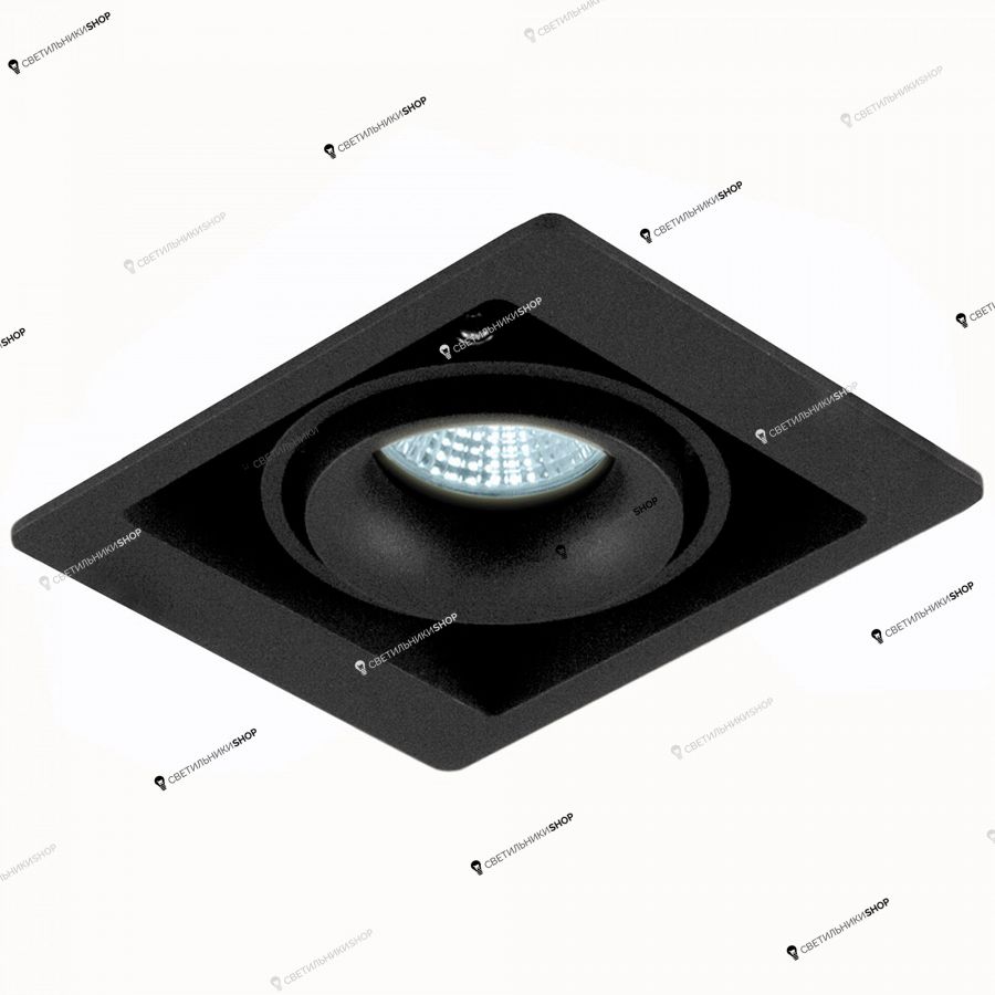 Точечный светильник Donolux DL18615/01WW-SQ Shiny black/Black Zumma