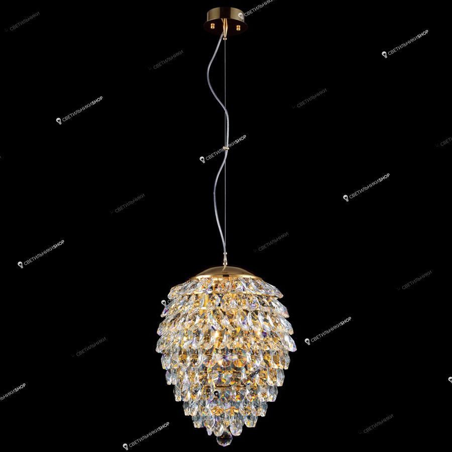 Светильник Crystal lux CHARME SP3+3 LED GOLD/TRANSPARENT