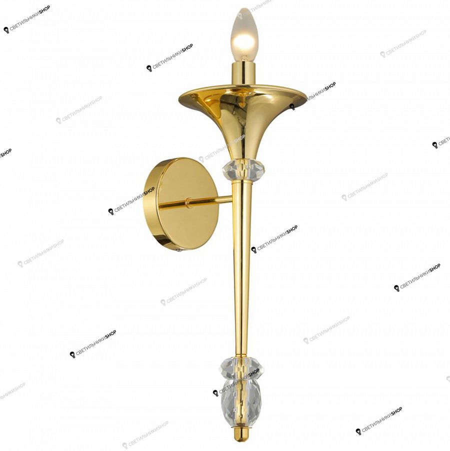 Бра Crystal lux MIRACLE AP1 GOLD