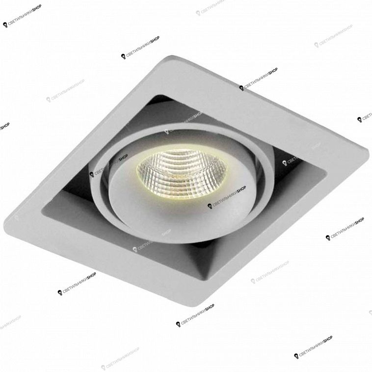 Точечный светильник Donolux DL18615/01WW-SQ Silver Grey/Black Zumma