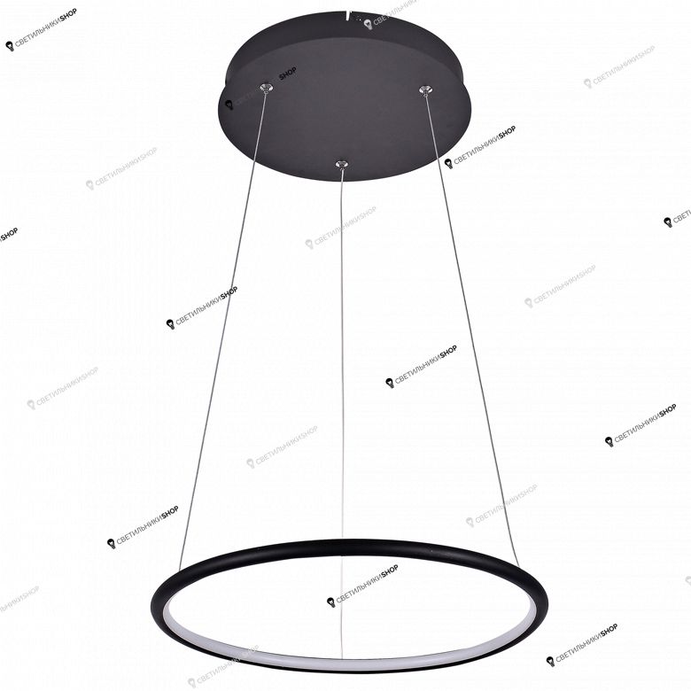 Светильник Donolux S111024/1R 24W Black In Ring Led