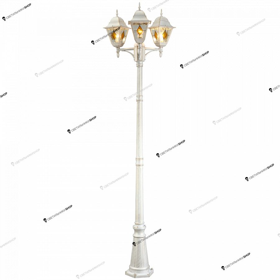 Фонарный столб Arte Lamp A1017PA-3WG Berlin 1