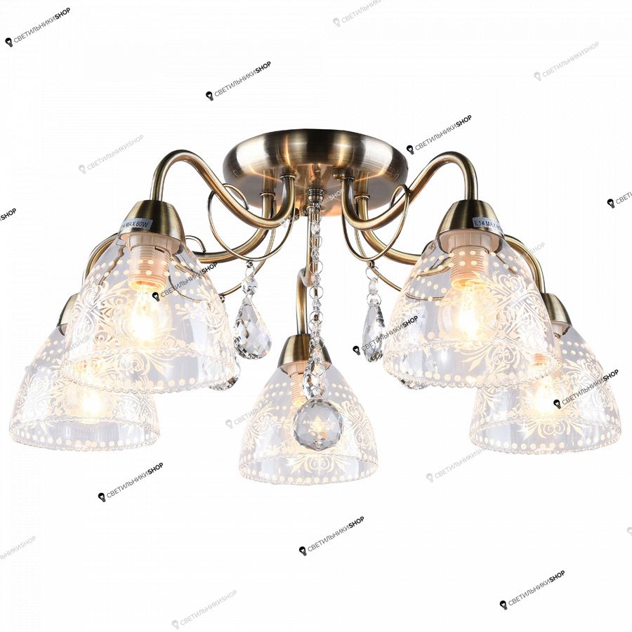 Люстра Arte Lamp A1658PL-5AB Longa