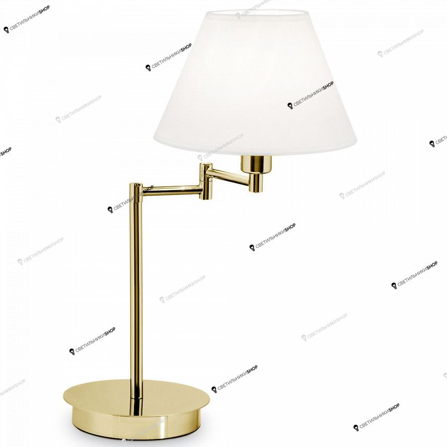 Настольная лампа Ideal Lux BEVERLY TL1 OTTONE SATINATO BEVERLY