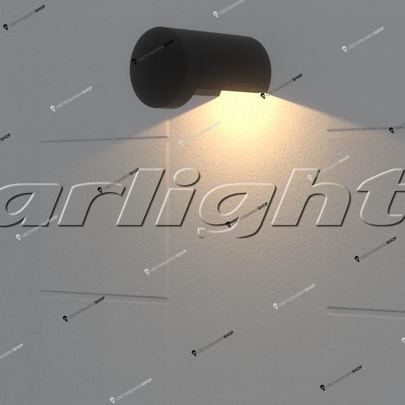 Уличный светильник Arlight 020346 (LGD-Wall-Round90-1B-7W Warm White) ROUND