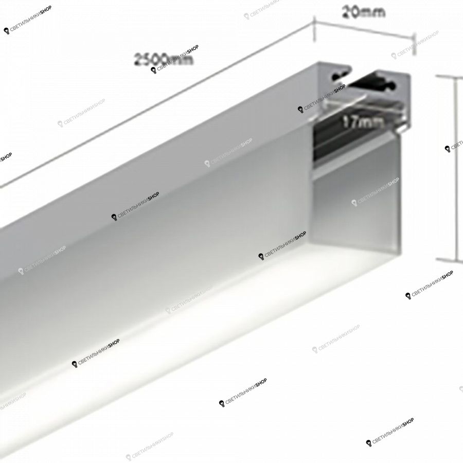 Профиль DesignLed LS.1911K Серия LS.