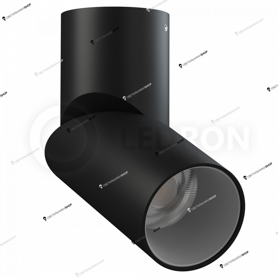 Точечный светильник LEDRON CSU0809 Black/Grey Ometa