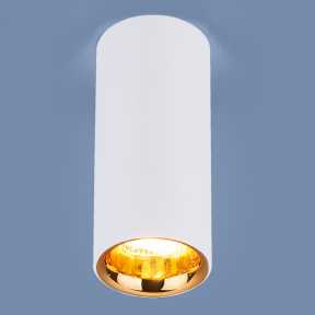 Точечный светильник Elektrostandard DLR030 12W 4200K белый матовый/золото