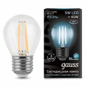 Светодиодная лампа GAUSS(Globe) 105802205