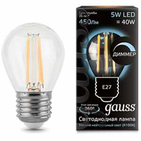 Светодиодная лампа GAUSS 105802205-D