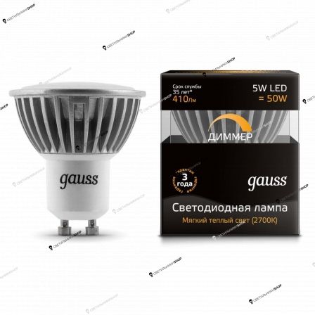 Светодиодная лампа GAUSS 101506105-D