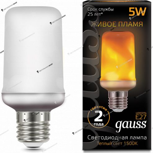 Светодиодная лампа GAUSS(Corn Flame) 157402105