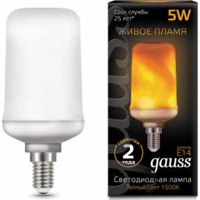 Светодиодная лампа GAUSS(Corn Flame) 157401105