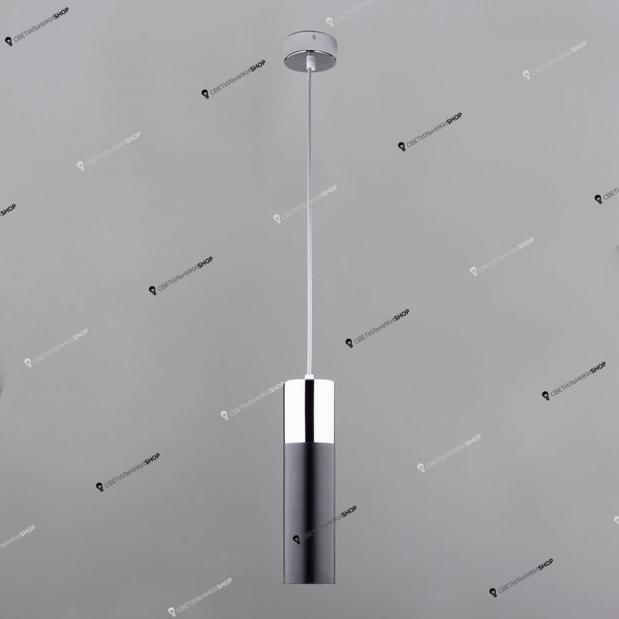 Светильник Eurosvet(Double Topper) 50135/1 LED хром/черный 12W