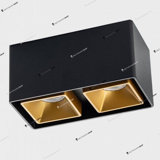 Точечный светильник ITALLINE(FASHION) FASHION FX2 black/gold
