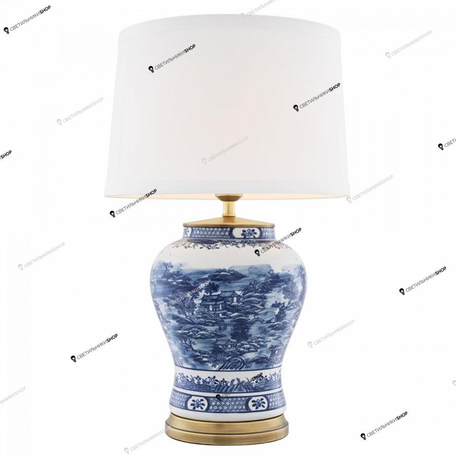 Настольная лампа EICHHOLTZ(Chinese Blue) 112085