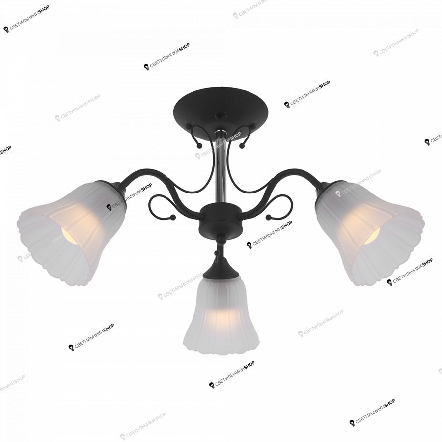 Люстра IDLamp(Lauretta ) 872/3PF-Argentoscuro