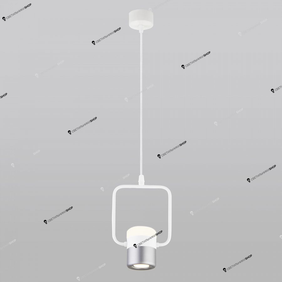 Светильник Eurosvet(Oskar) 50165/1 LED белый/серебро