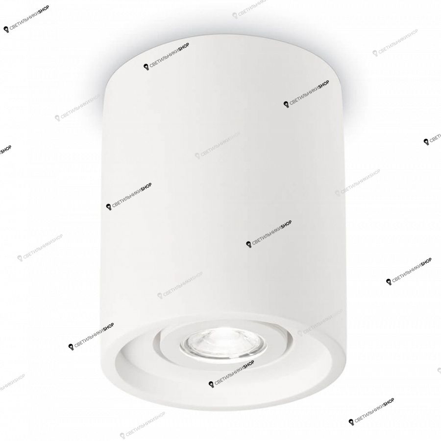 Точечный светильник Ideal Lux(OAK) OAK PL1 ROUND BIANCO