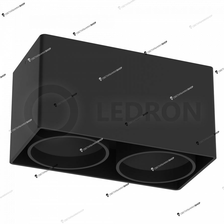 Точечный светильник LEDRON KEA 2ED-GU10 BLACK