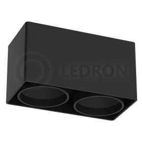 Точечный светильник LEDRON KEA 2ED-GU10 BLACK