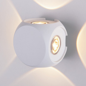 Уличный светильник Elektrostandard(Сube) 1504 TECHNO LED CUBE белый