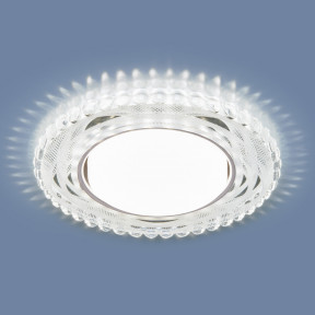 Точечный светильник Elektrostandard 3036 GX53 SL/WH зеркальный/белый