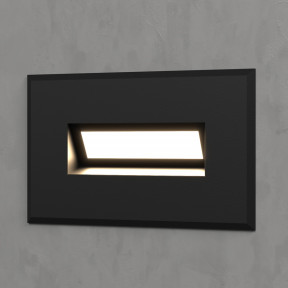Встраиваемый в стену светильник Elektrostandard MRL LED 1109 Чёрный