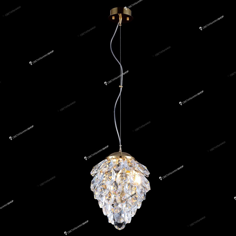 Светильник Crystal lux CHARME SP2 GOLD/TRANSPARENT