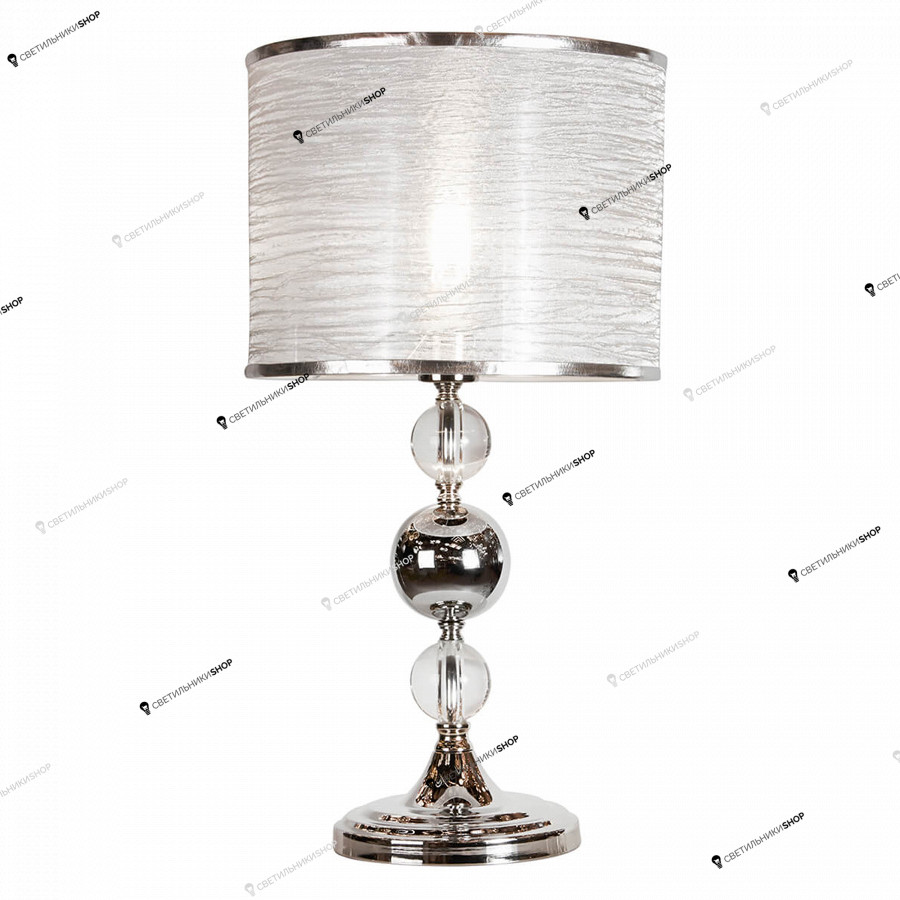 Настольная лампа iLamp(Chelsea) T2400-1 Nickel