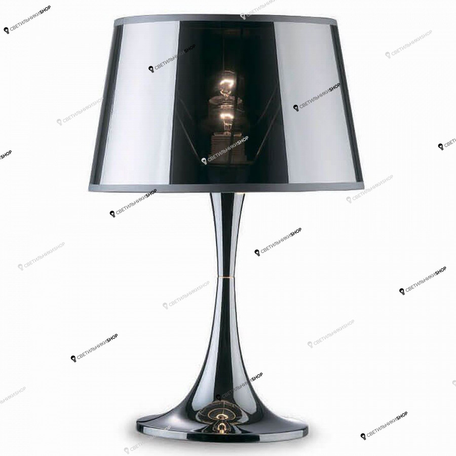 Настольная лампа Ideal Lux LONDON TL1 BIG CROMO