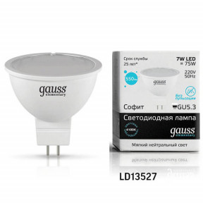 Светодиодная лампа Gauss(MR16) 13527