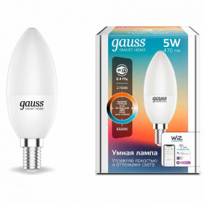 Светодиодная лампа Gauss(Smart Home) 1110112