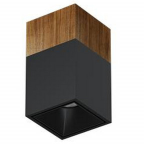 Точечный светильник LEDRON(Wooden) KUBING 160 Wooden Black