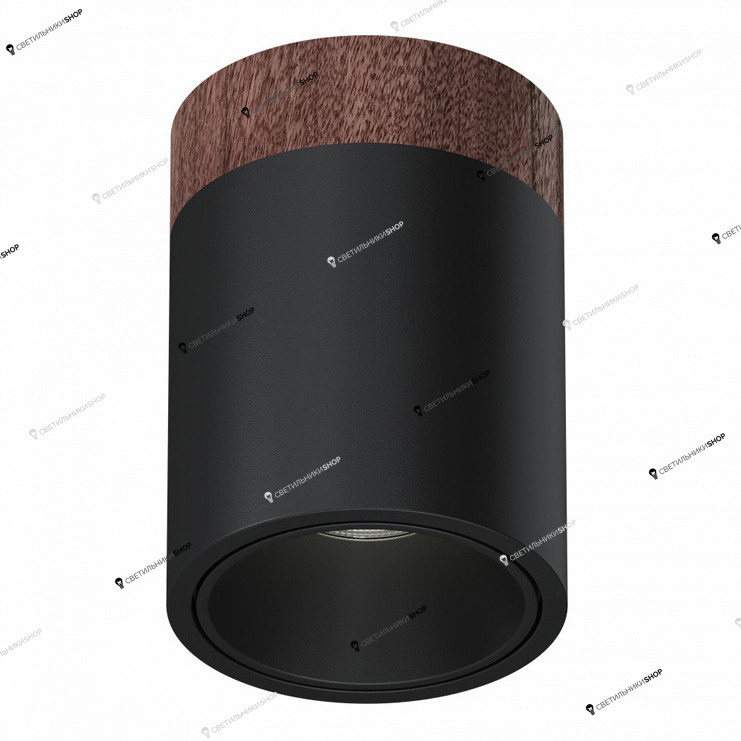 Точечный светильник LEDRON(Wooden) RINBOK 130 Wooden Black