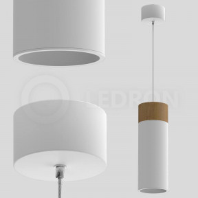 Светильник LEDRON(Wooden) SLC7392 12W-PS White