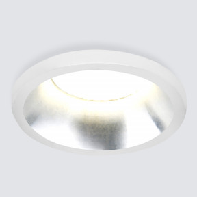 Точечный светильник Elektrostandard 15269/LED 3W SN/WH сатин/никель / белый