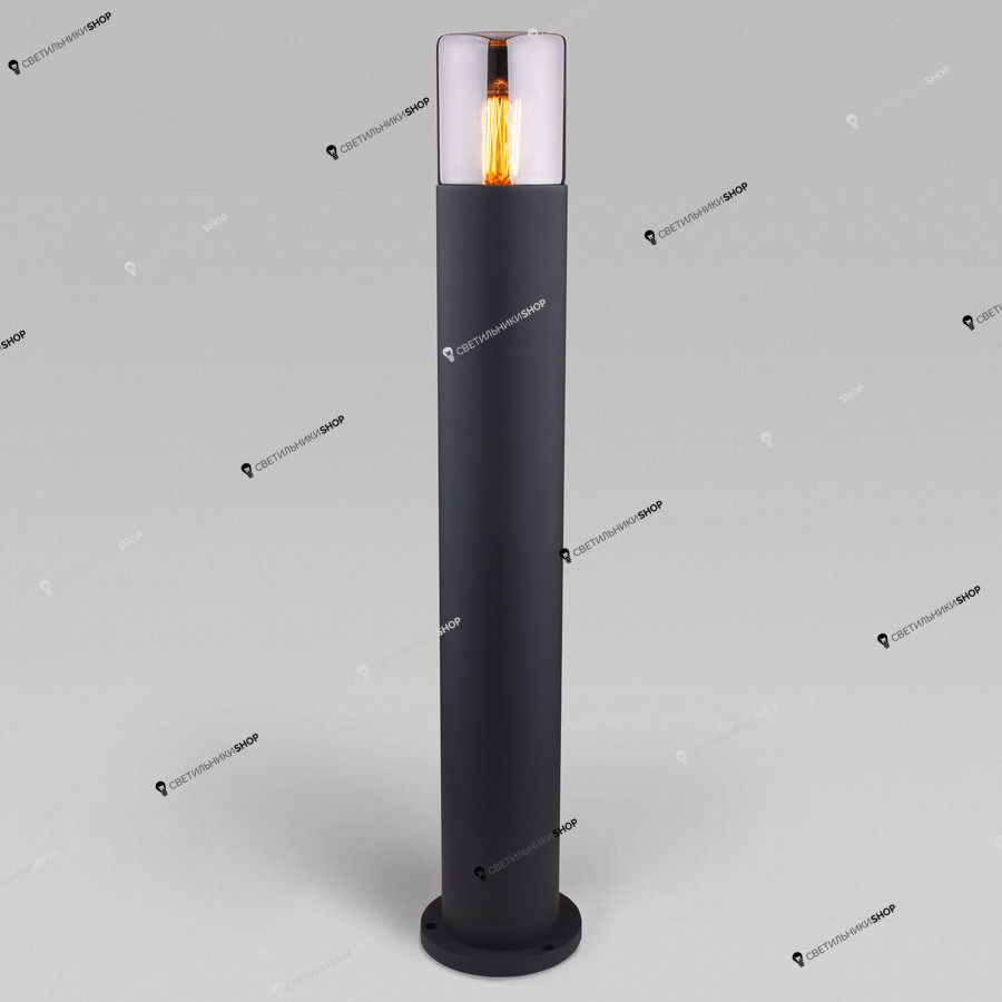 Уличный светильник Elektrostandard(Roil) Roil (35125/F) чёрный/дымчатый плафон