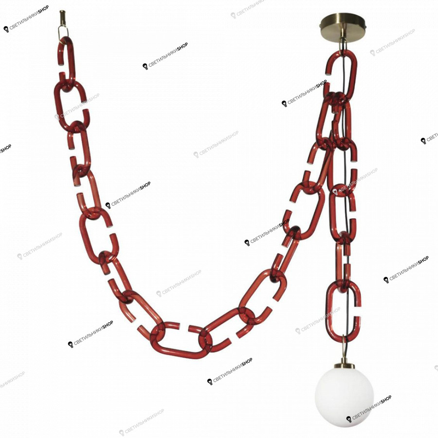 Светильник Loft IT(Chain) 10128C Red