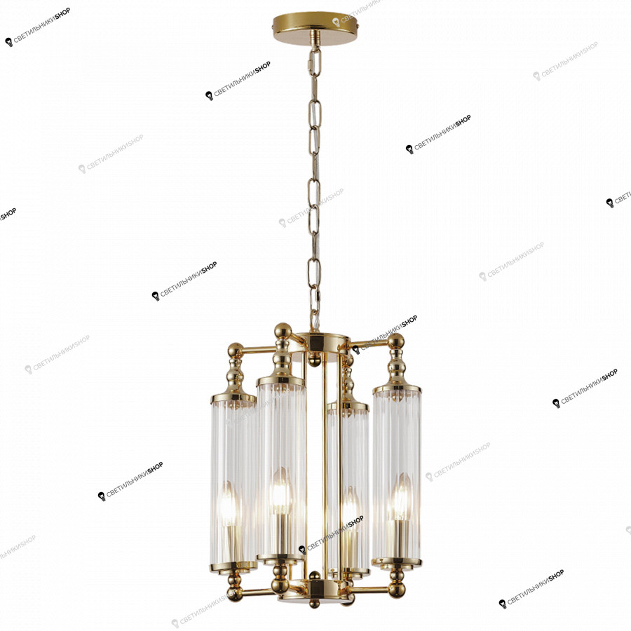 Люстра Crystal lux TOMAS SP4 BRASS
