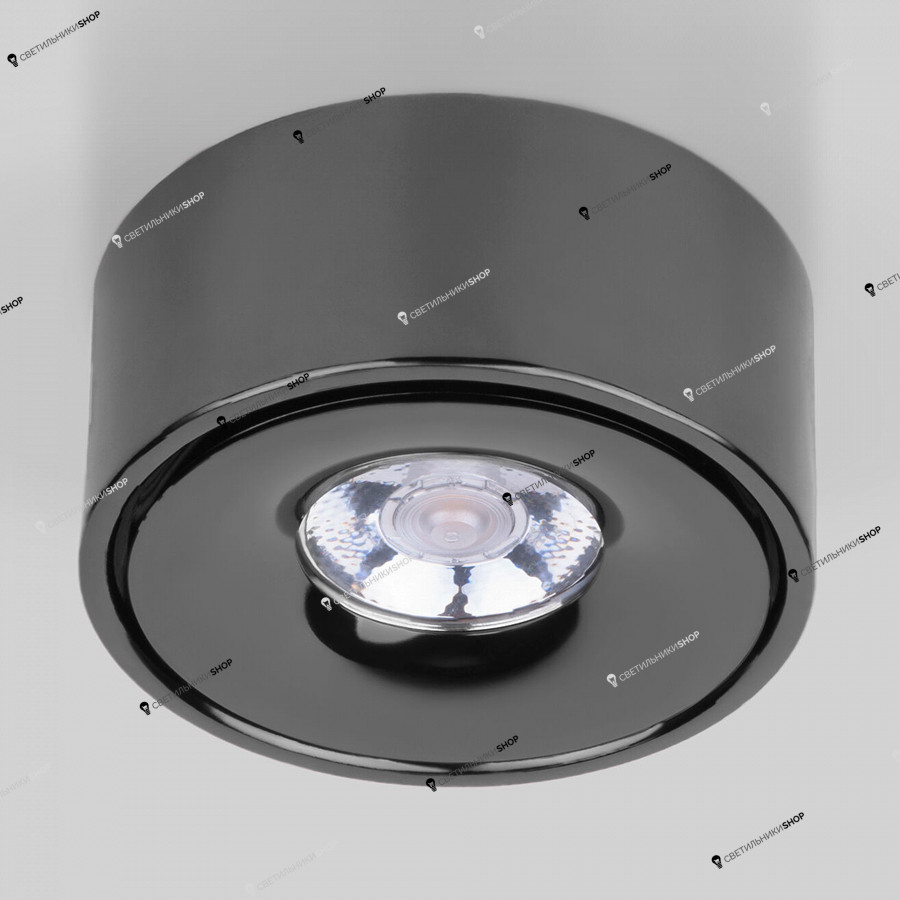 Точечный светильник Elektrostandard Glide 8W черный жемчуг (25100/LED)