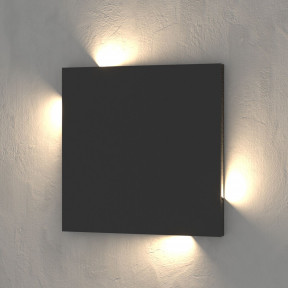 Встраиваемый в стену светильник Elektrostandard MRL LED 1120 Черный