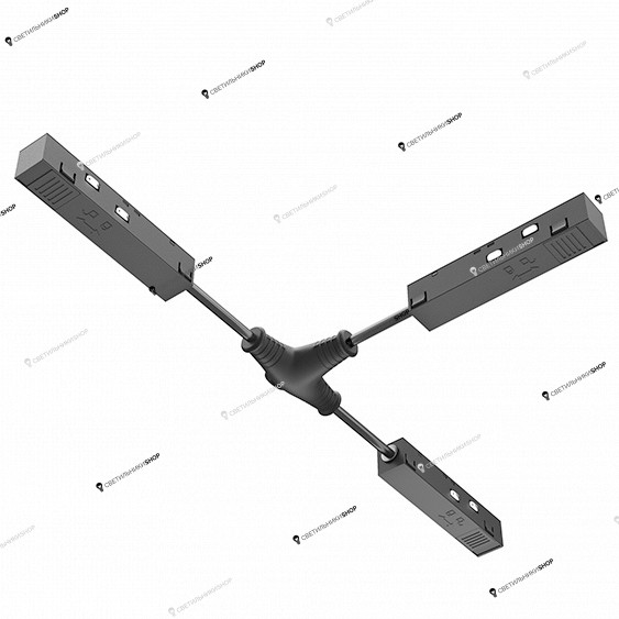 Соединитель для магнитного шинопровода Maytoni(Accessories for 20mm magnetic track system Exility) TRA034CWT-42B