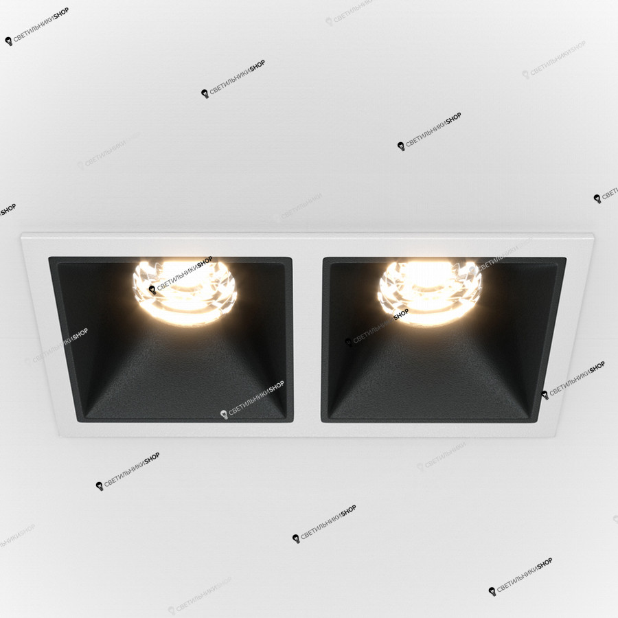 Точечный светильник Maytoni(Alfa LED) DL043-02-10W3K-D-SQ-WB