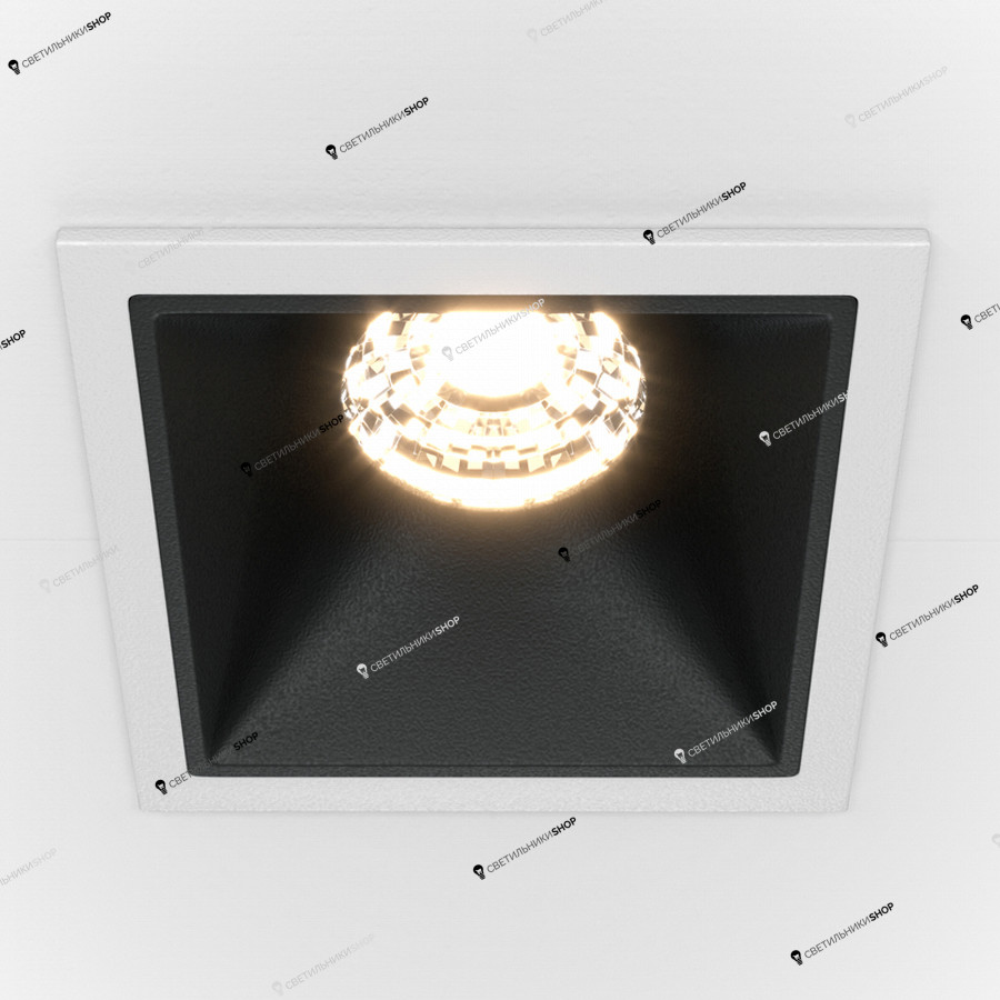Точечный светильник Maytoni(Alfa LED) DL043-01-10W3K-SQ-WB