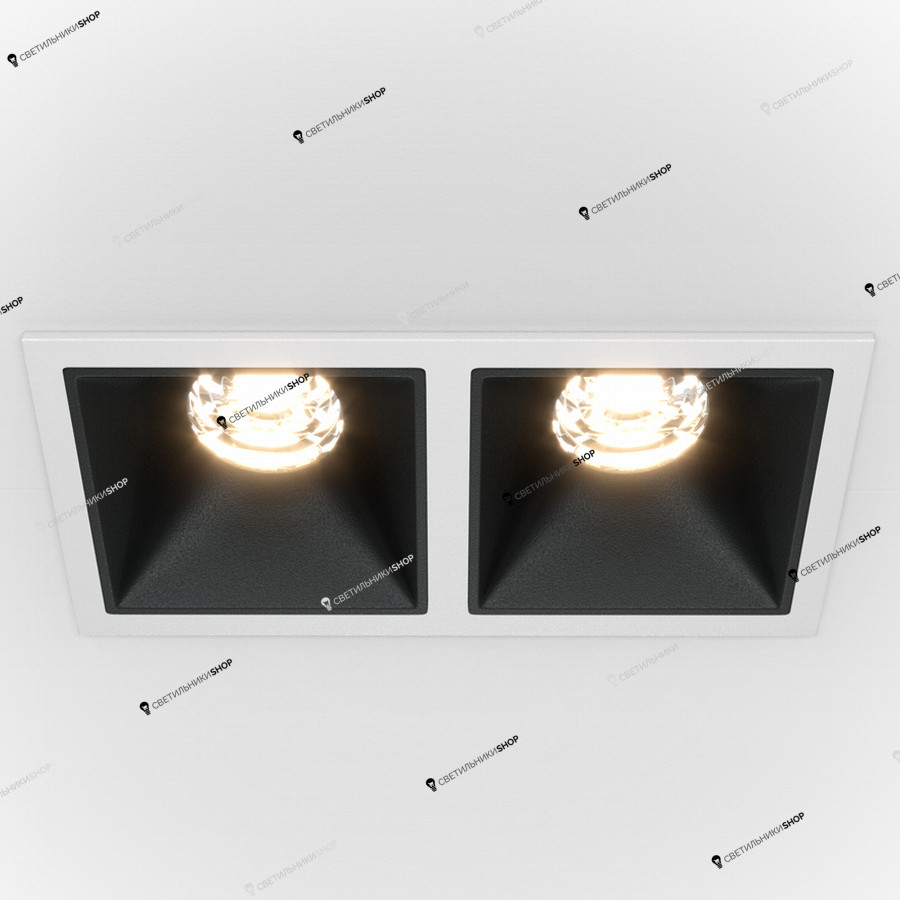 Точечный светильник Maytoni(Alfa LED) DL043-02-10W4K-D-SQ-WB